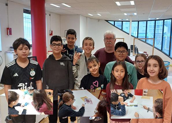 Groupe ateliers couleurs de la dalee